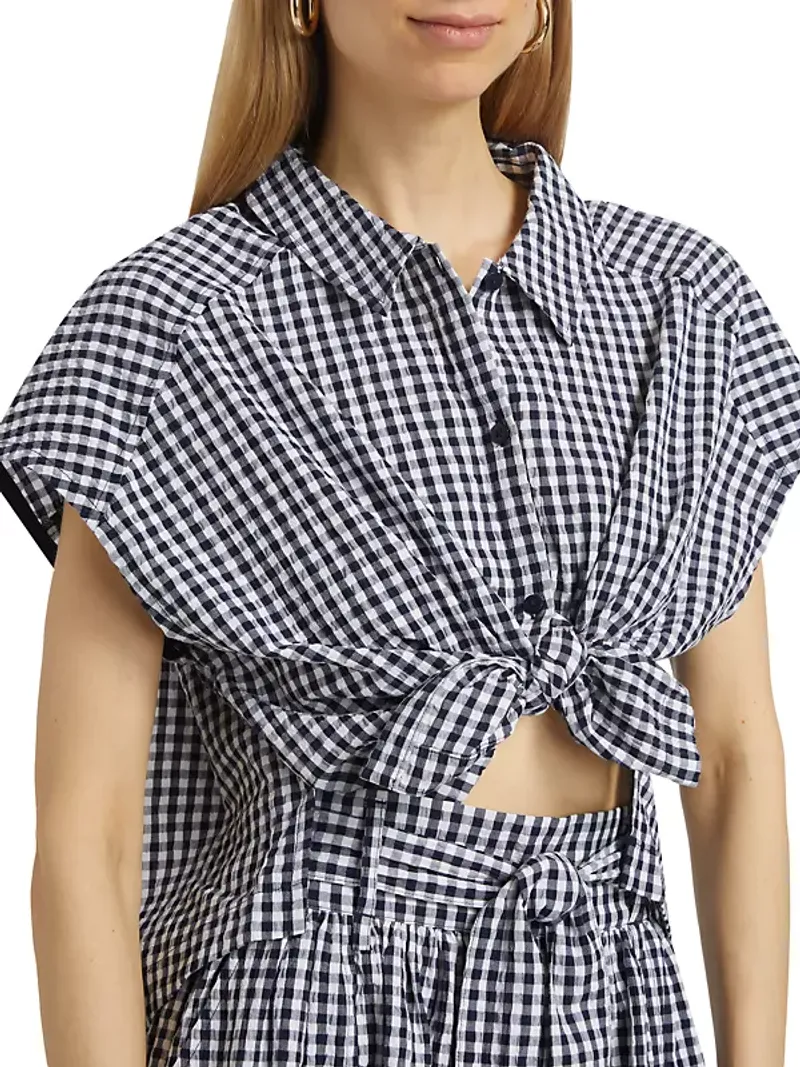 Gingham Getaway Shirt