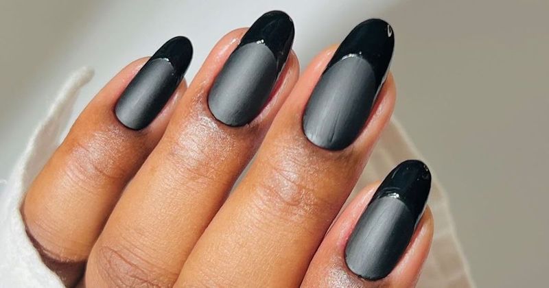 Black French Tips