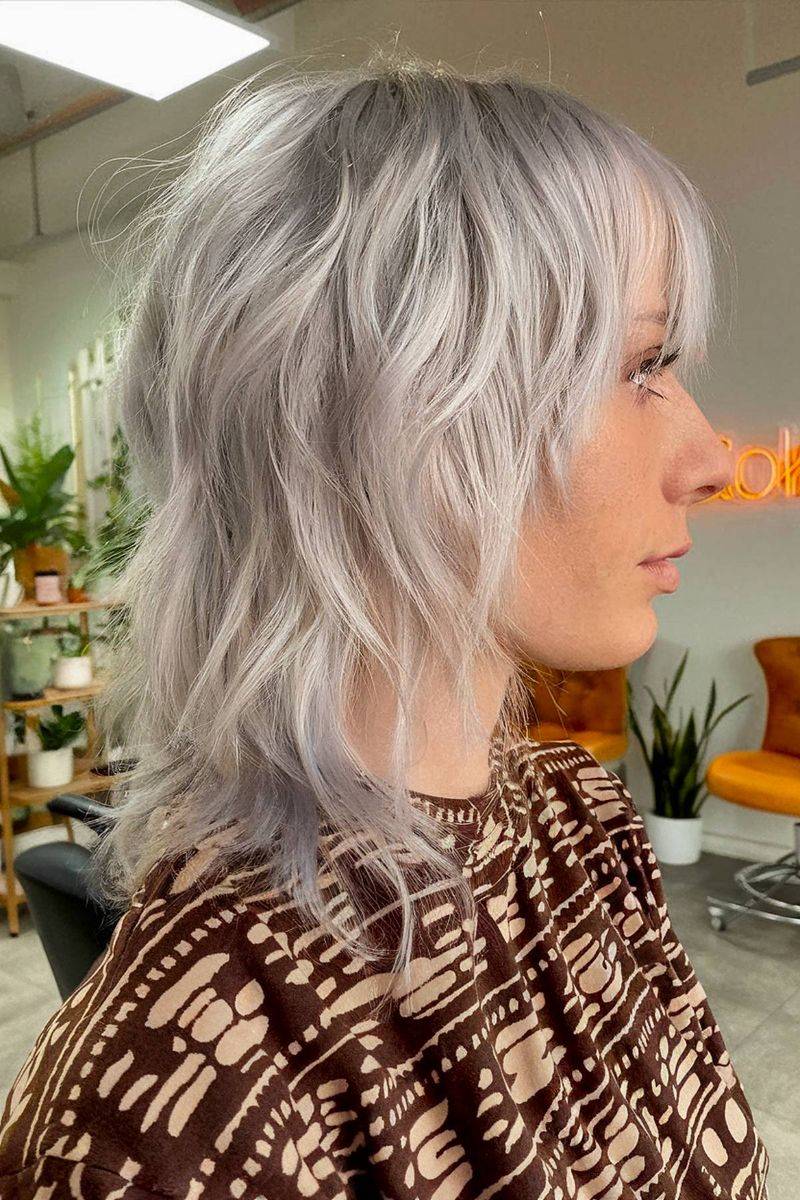 Modern Mullet with Soft Edges