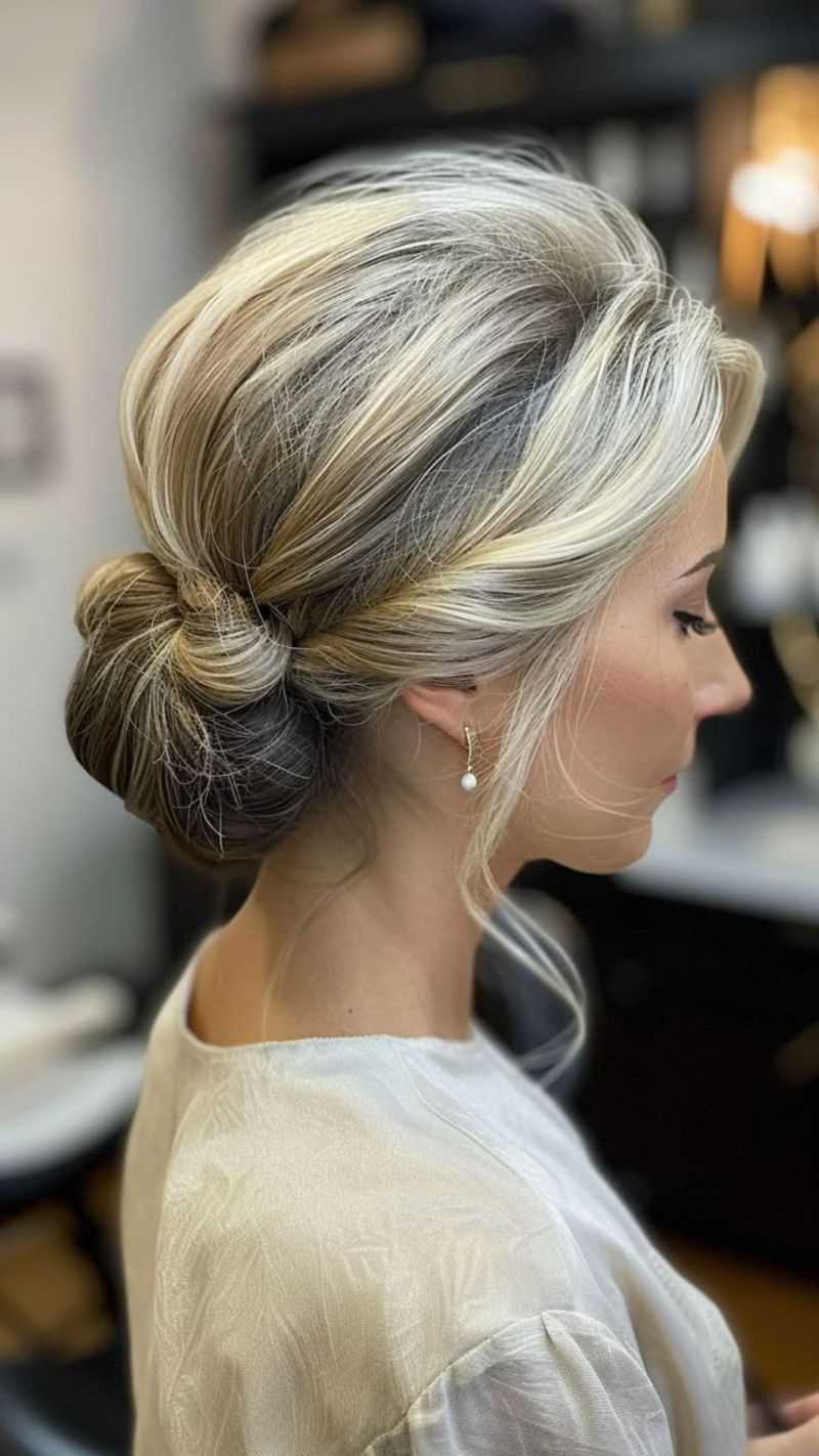 La pettinatura elegante