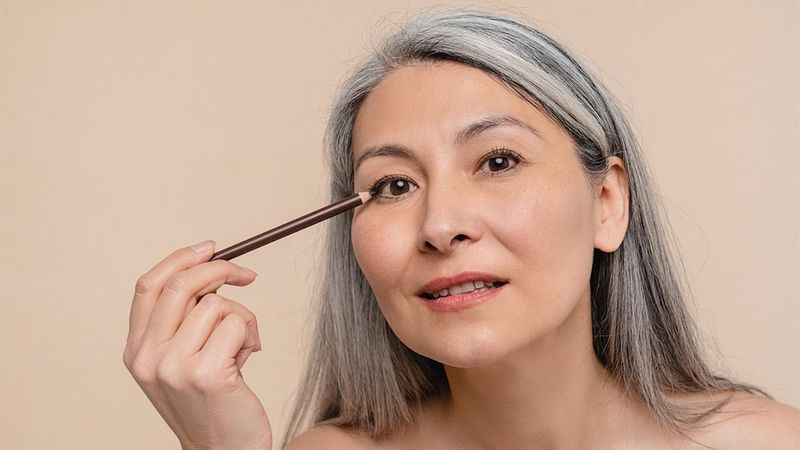 Harsh Eyeliner Application