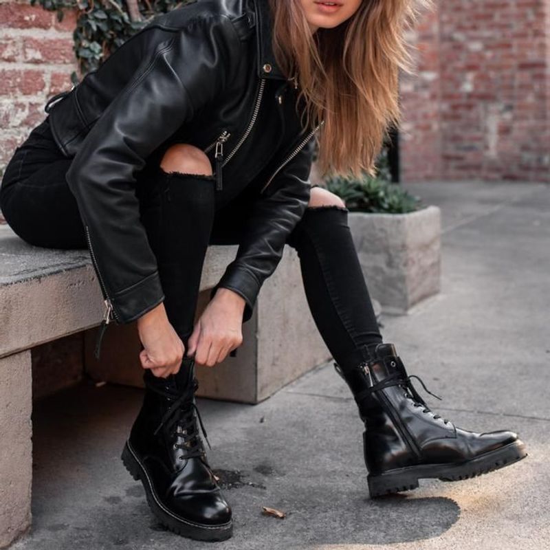 Rebellious Combat Boots