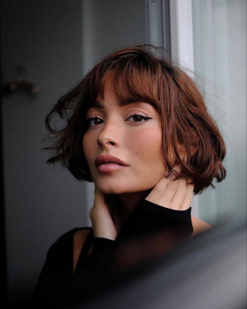 French Girl Bob
