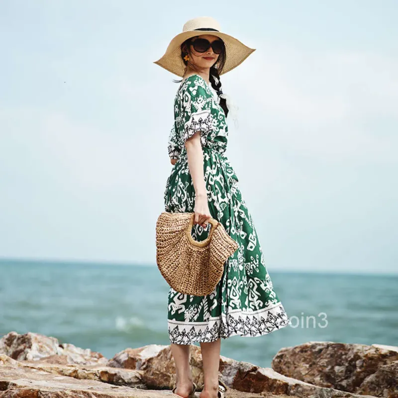 Straw Hat & Basket Bag: French Riviera Dreams