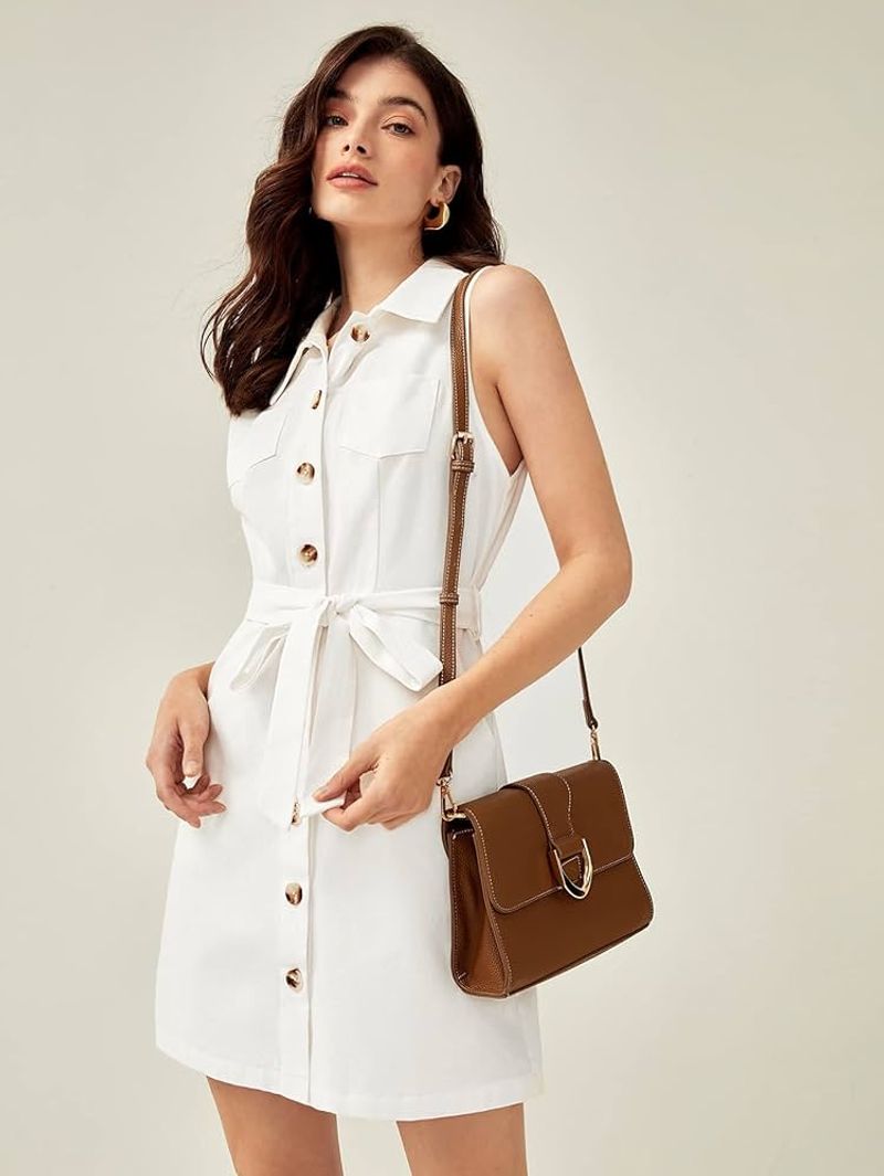 Belted Shirtdress Beauty