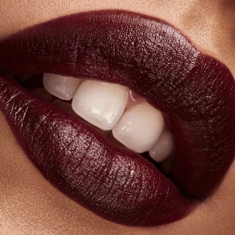 Wine Red Lipstick