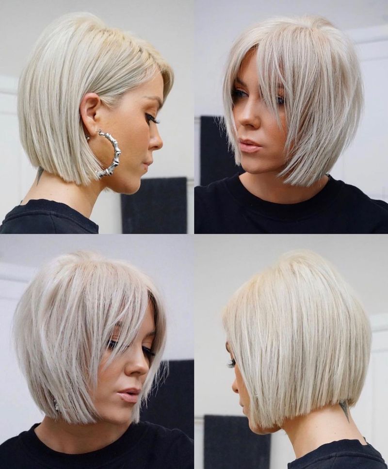 Textured Undercut Bob