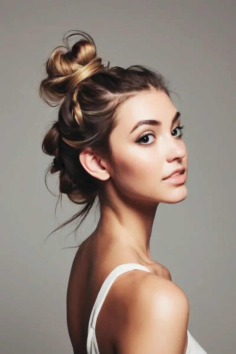 The Techno Top Knot