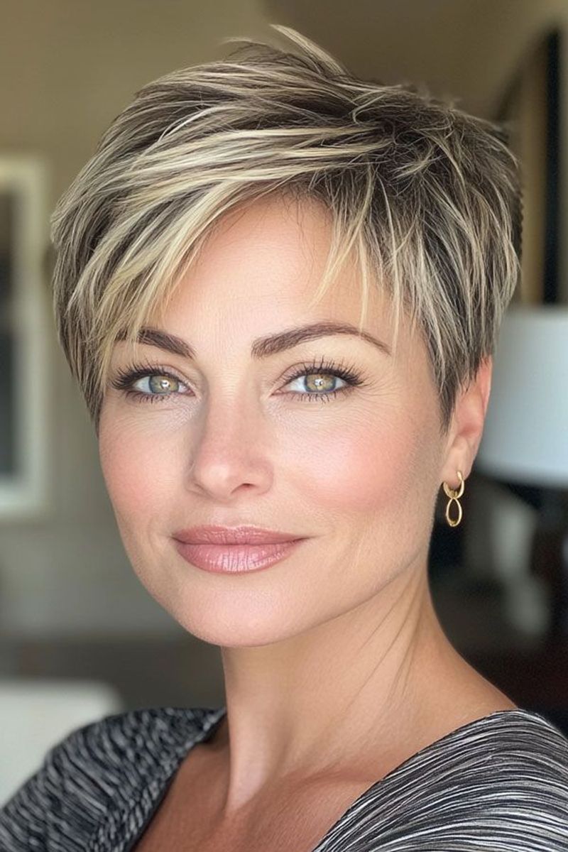 Sassy Pixie With Textured Layers