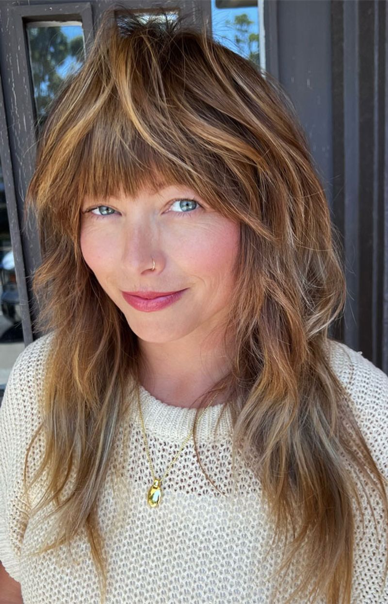 The Wispy Bangs & Layers