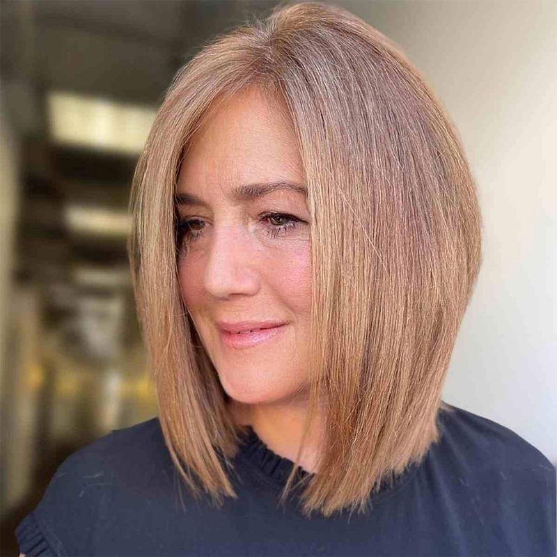 The Blunt, One-Length Bob