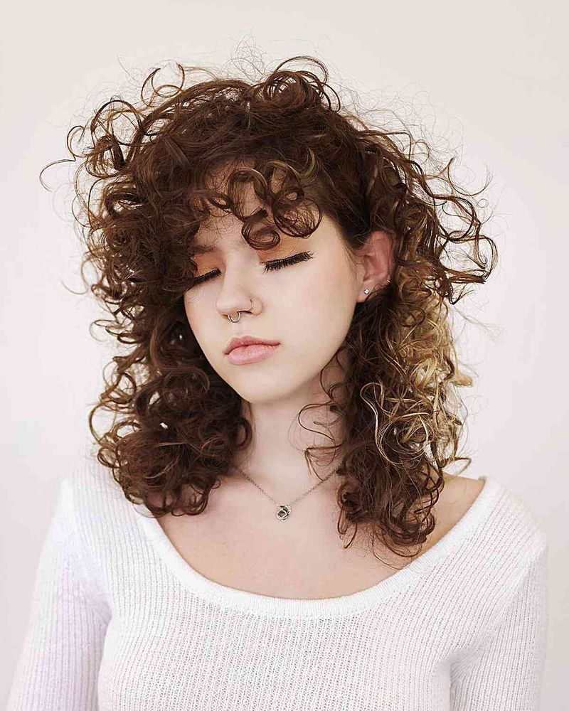 The Curly Layered Cut