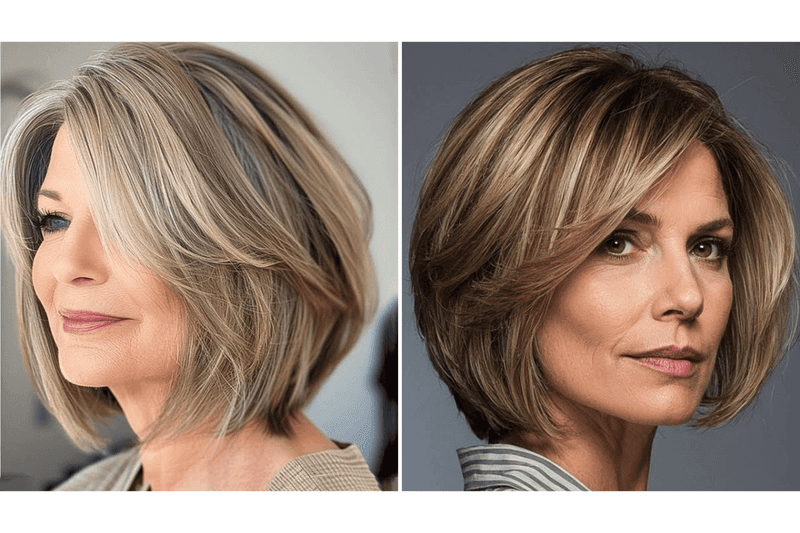 Chin-Length Bob With Invisible Layers