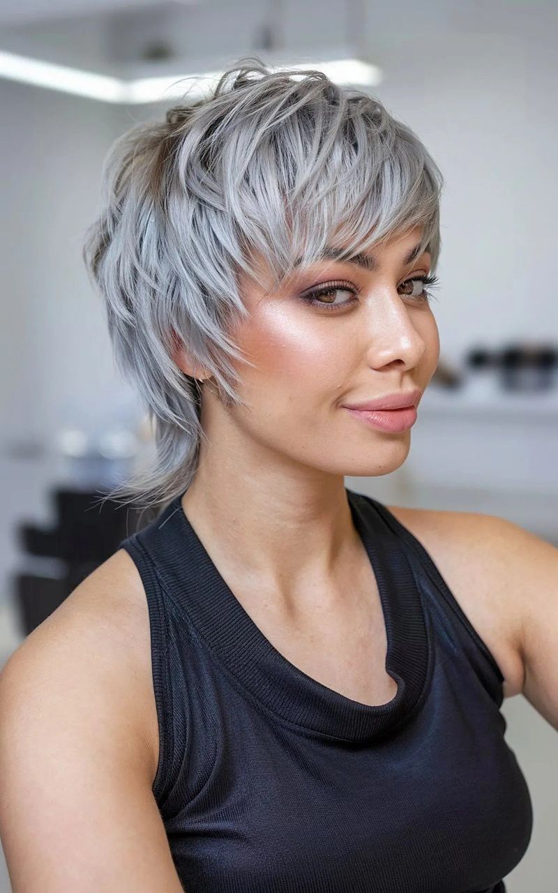 The Mixie (Mullet-Pixie Hybrid)