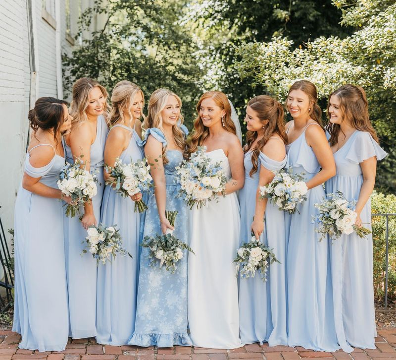 Matching Bridesmaids