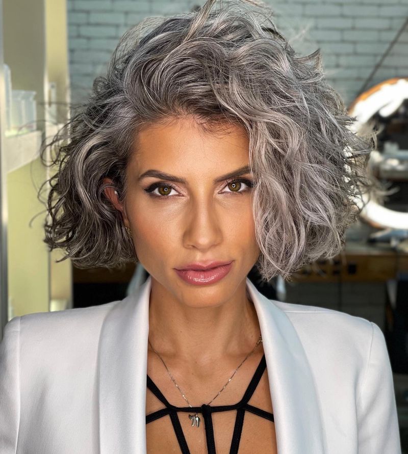 Tight Curls Without Layering