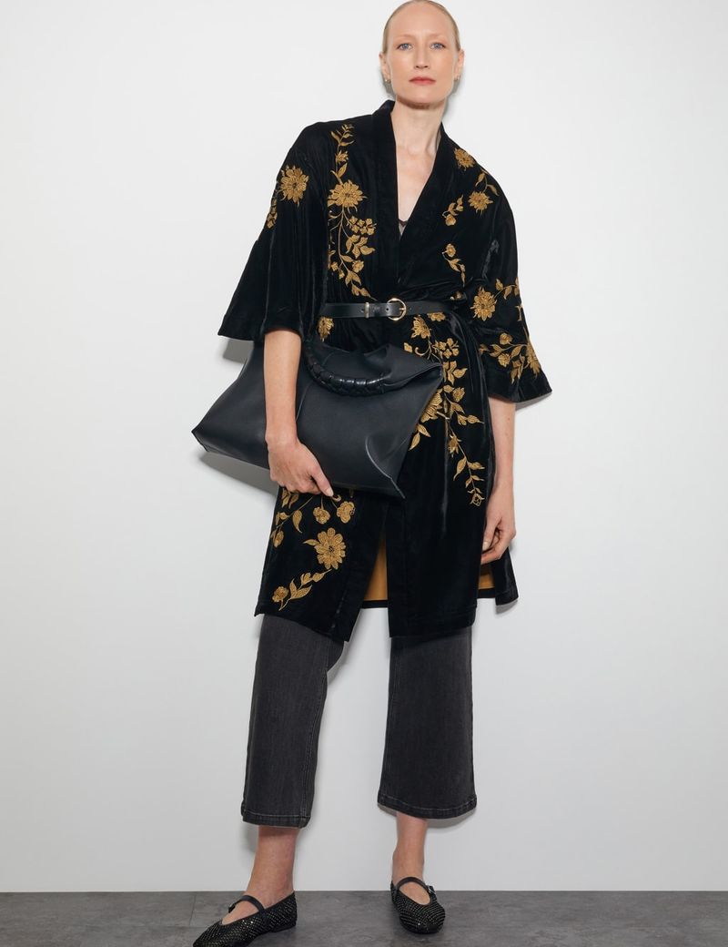 Embroidered Kimono