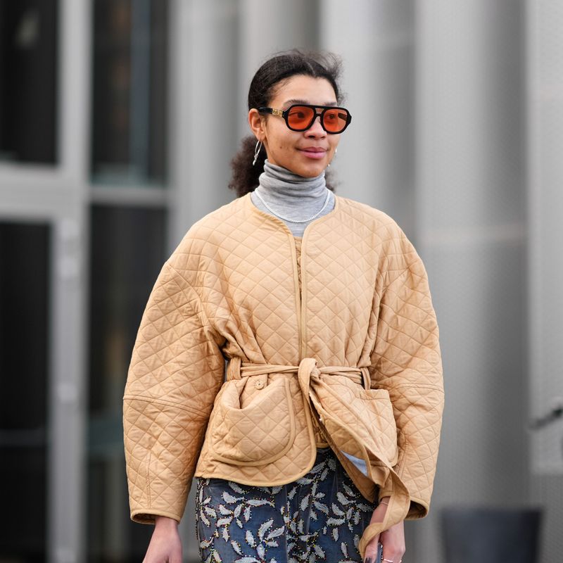 Quilted Rain Jacket
