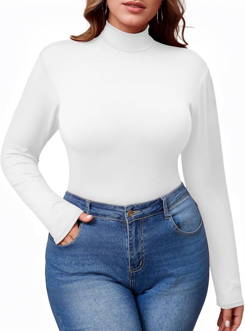 Mock Neck Tops