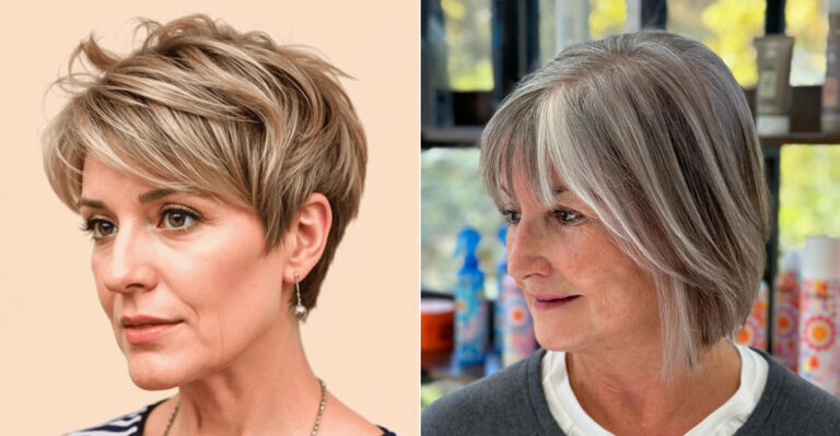 These 40 Layered Haircuts Give Women Over 50 Instant Volume And Style