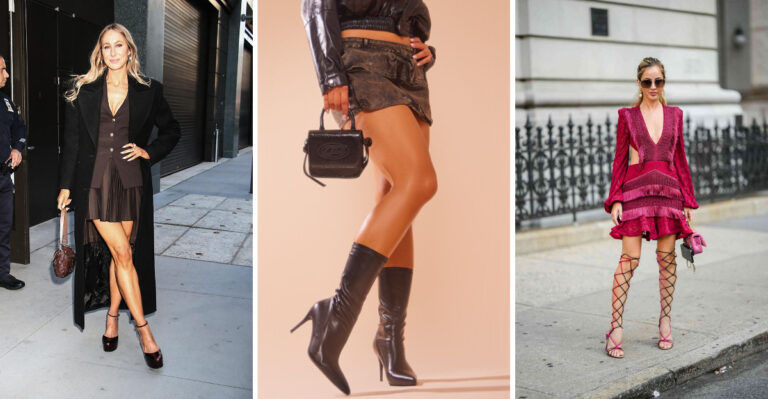 10 Heels That Feel Outdated With Mini Dresses & 10 That Feel Fresh And Modern