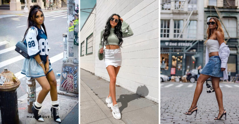 10 Shoes That Make Denim Skirts Cool Again & 5 That Keep Them Stuck In 2005