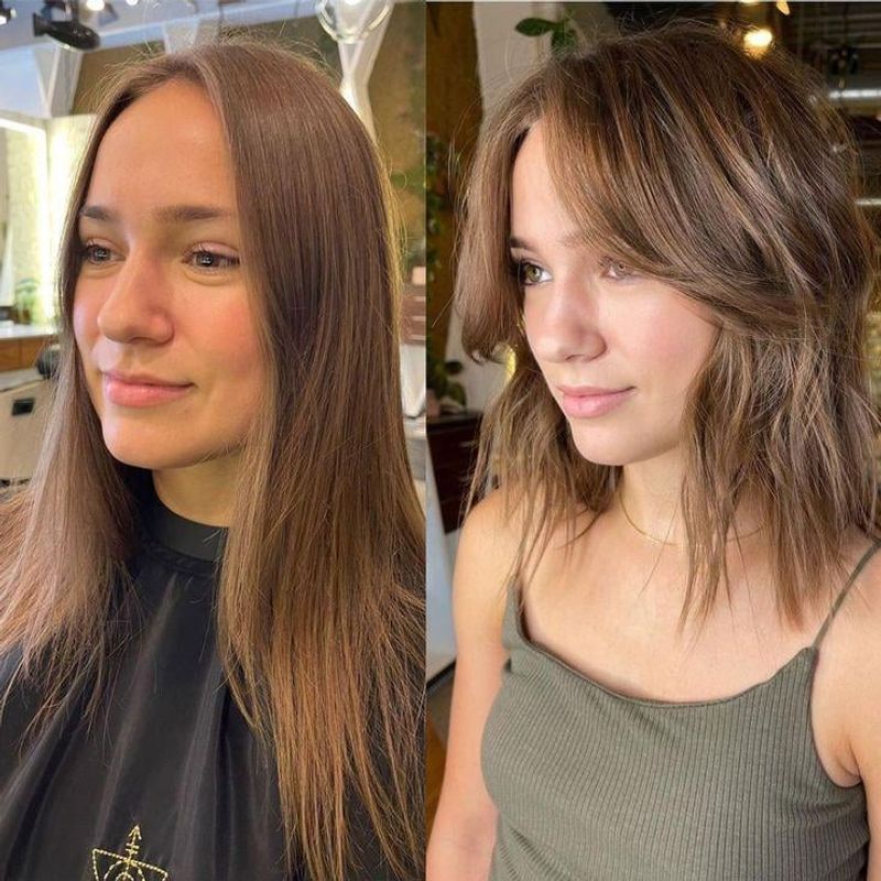 One-Length Long Hair