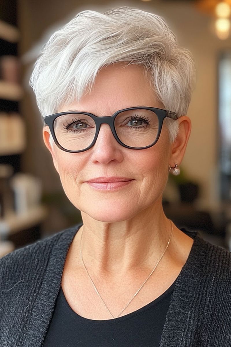 Layered Pixie Cut