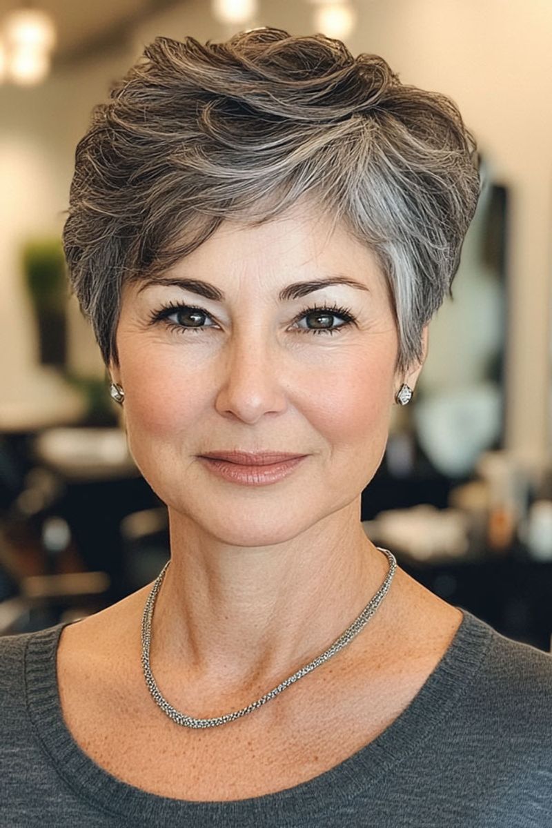 The Classic Layered Pixie Bob