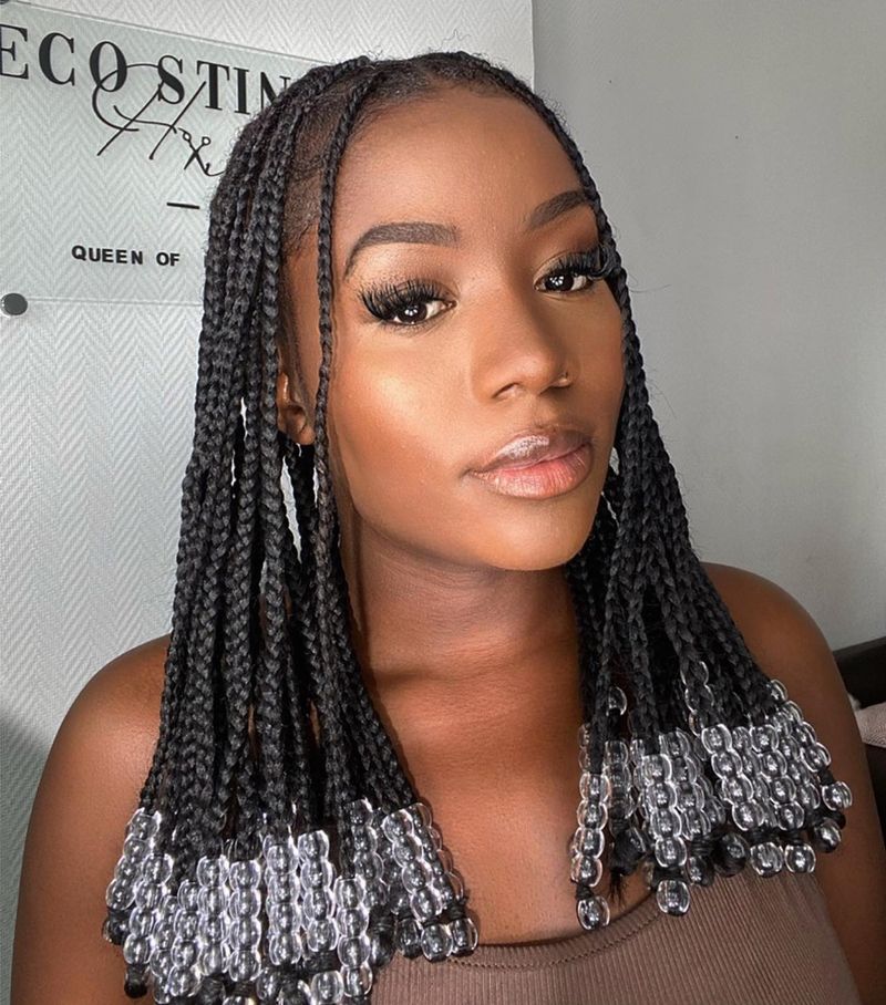 Box Braids With A Twist
