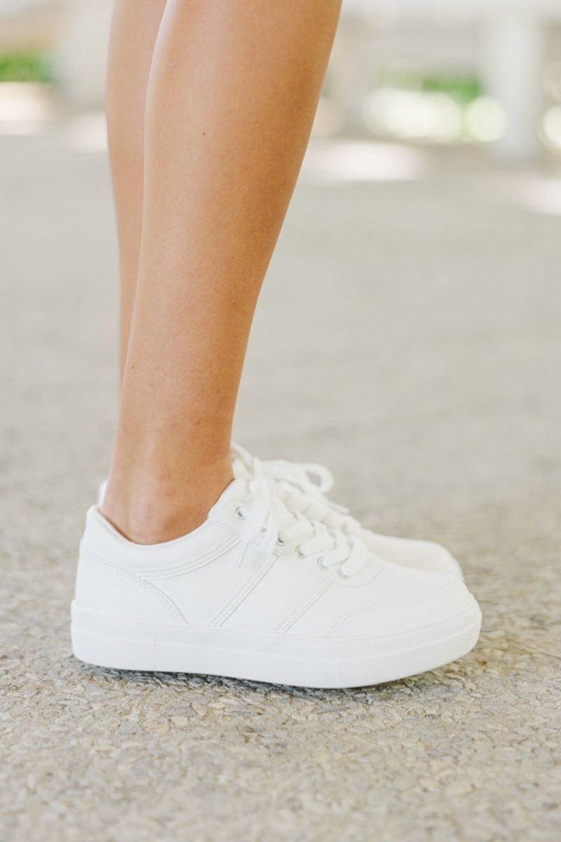 Classic White Sneakers