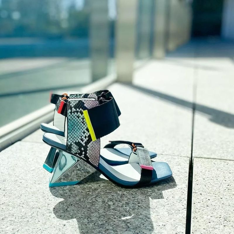 16. Futuristic Sandals