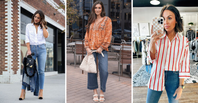 16 Blouses That Works With Every Pair Of Jeans In 2025