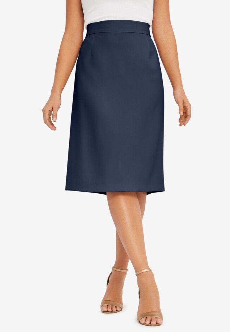 A-Line Midi with High Waistband