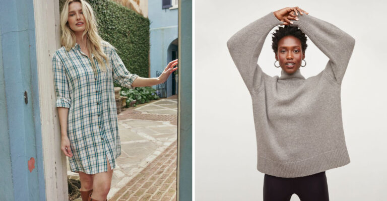 17 Cozy, Elevated Pieces For Anyone Who Gets Grouchy In Uncomfortable Clothes