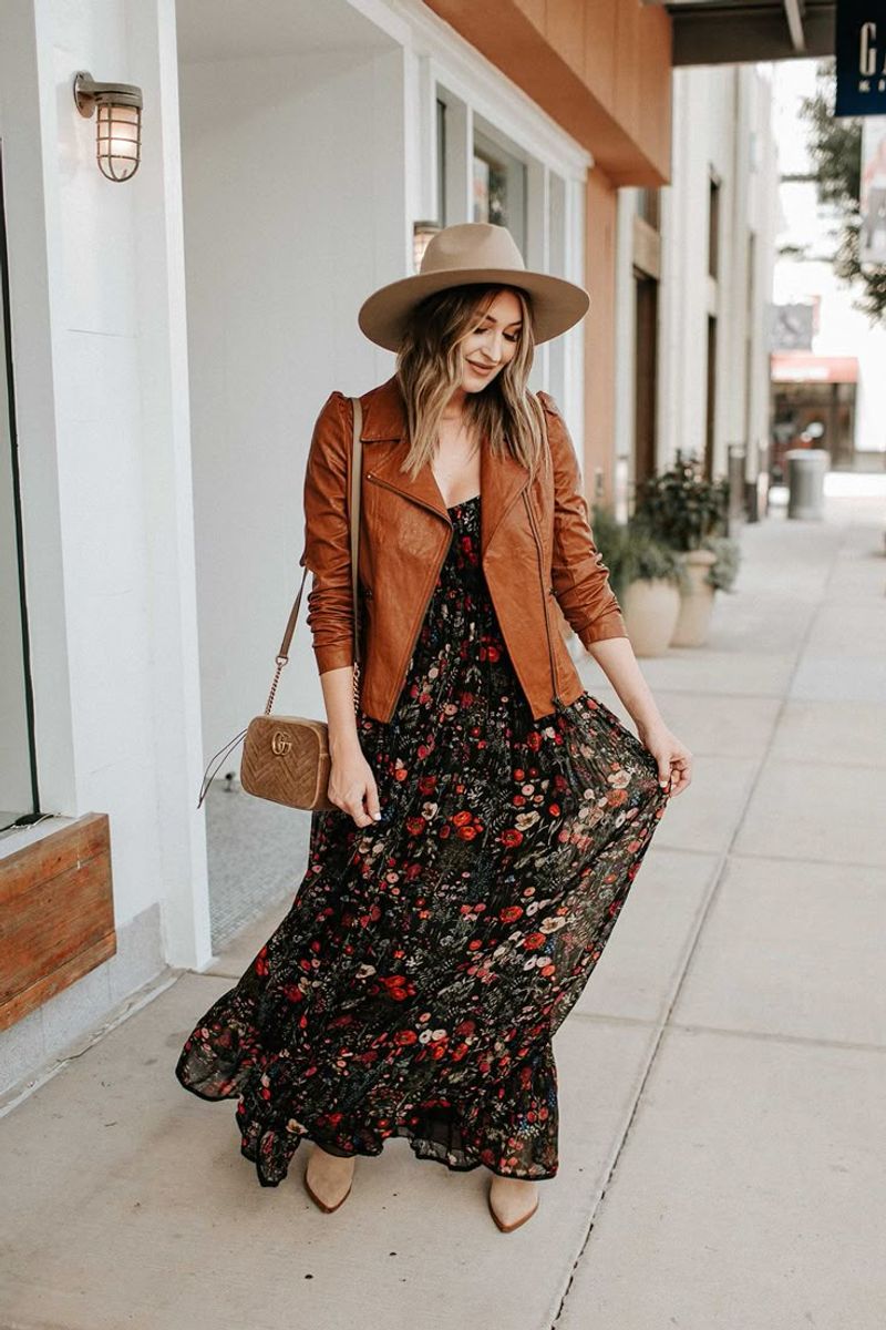 Layer With Leather