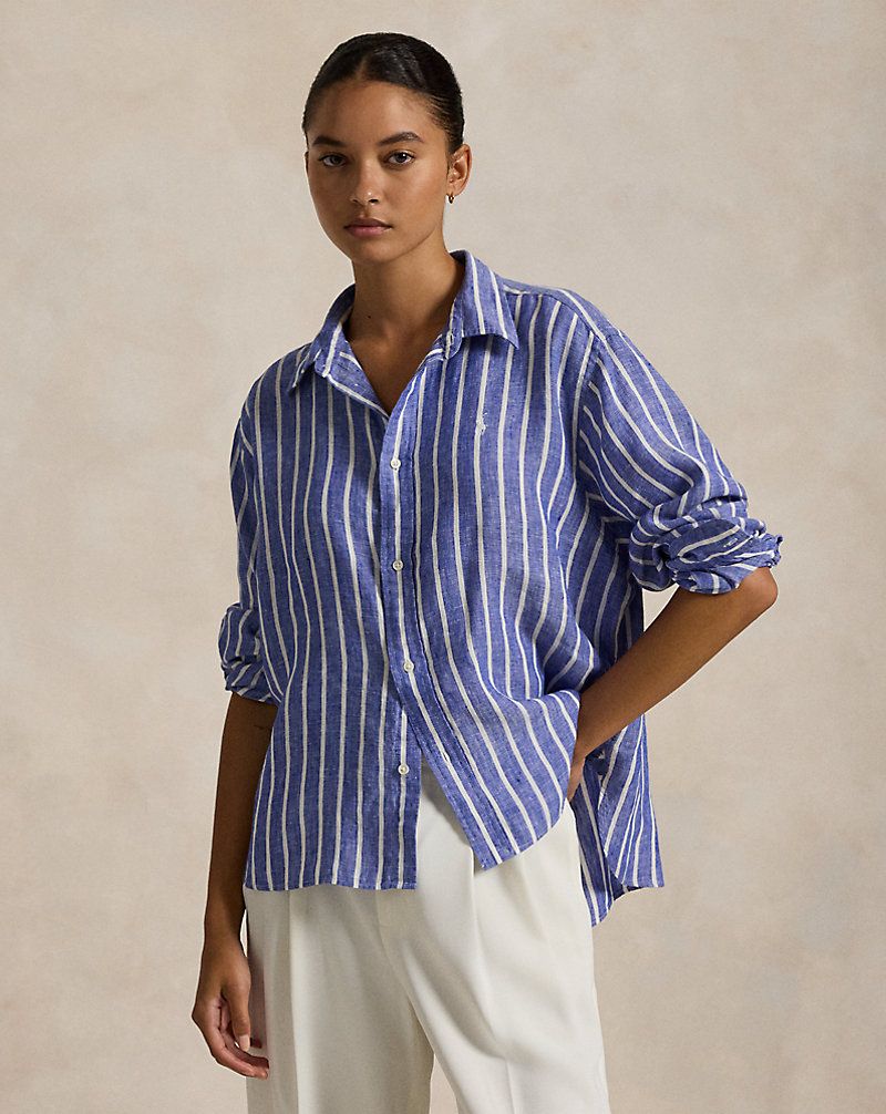 Breezy Linen Button-Down