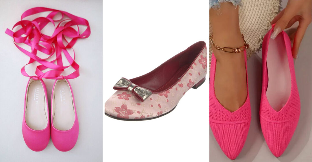 Rose Pink Baby Ballet Flats