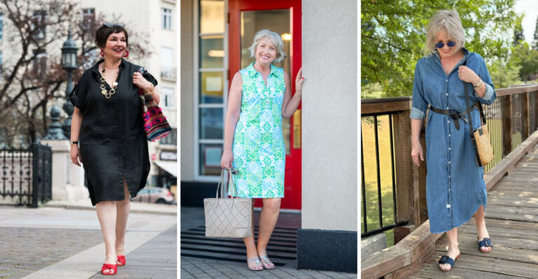 17 Stunning Shirt Dresses For Mature Women
