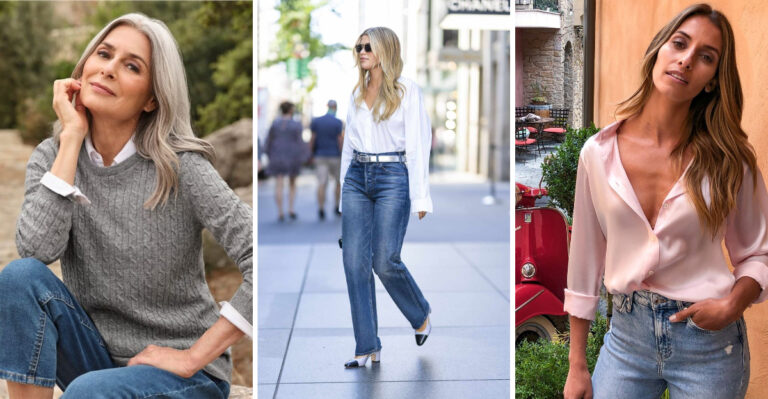What To Do To Dress Up Your Jeans Over 50