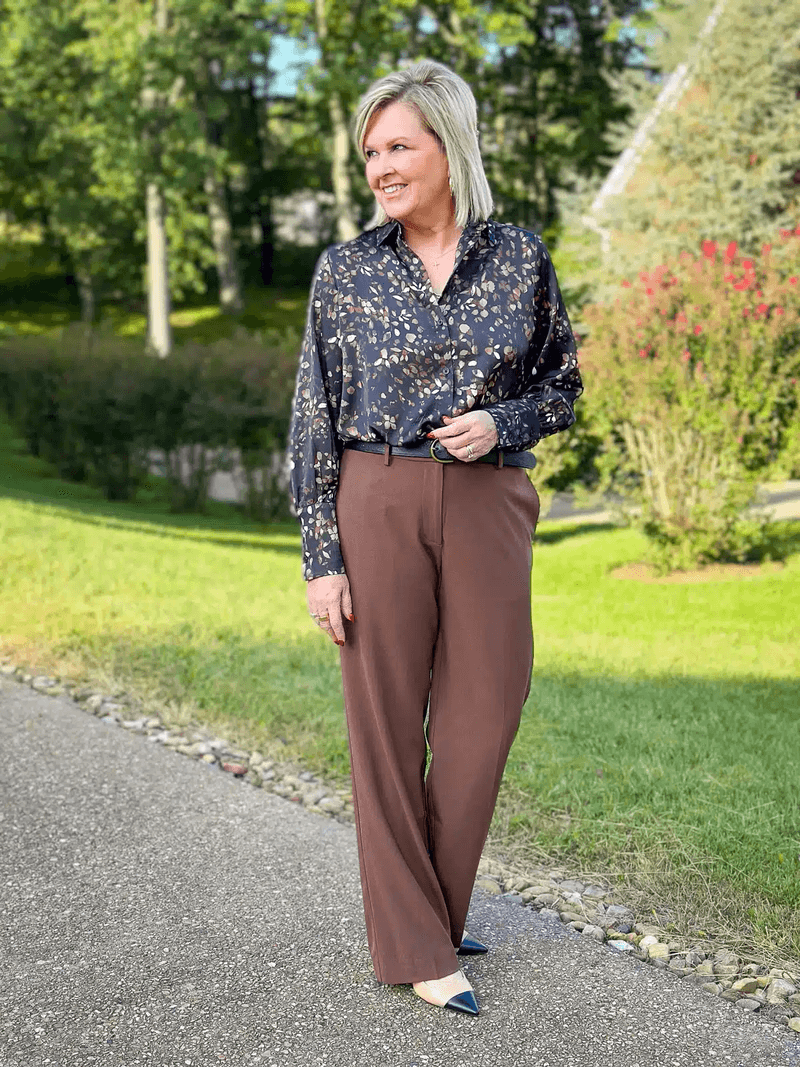 Classic Straight-Leg Trousers