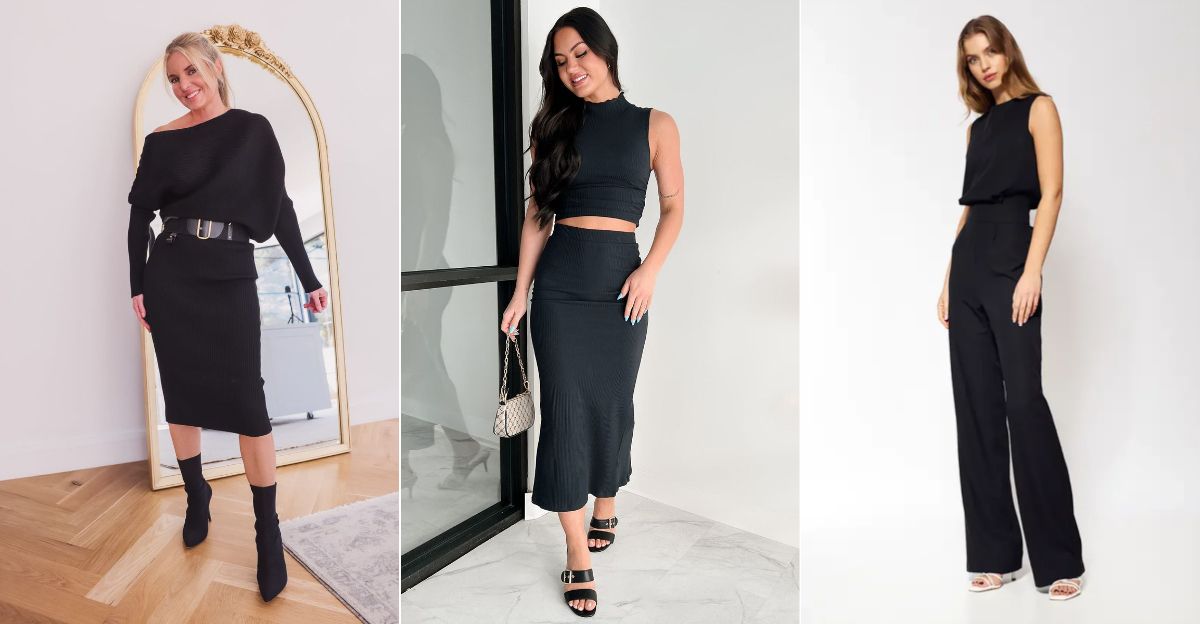 18 Black Outfits That Look Effortless But Never Go Unnoticed