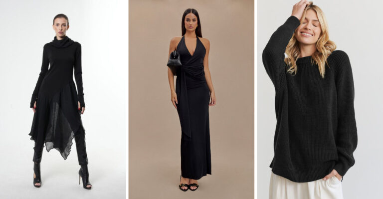 18 Black Tops and Dresses That Conceal Underarm Sweat