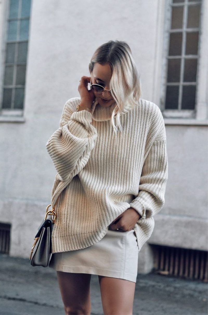 Pair With an Oversized Sweater