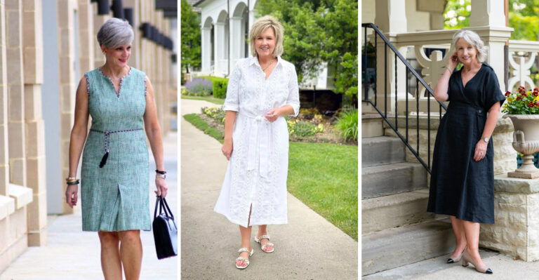 18 Gorgeous And Breezy Dresses For Women Over 50 That Are Also Perfect For The Office