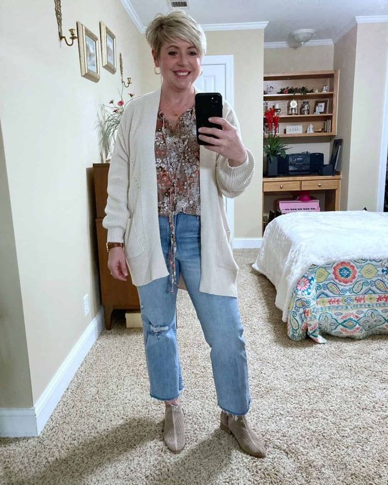 Chic Cardigan Ensemble