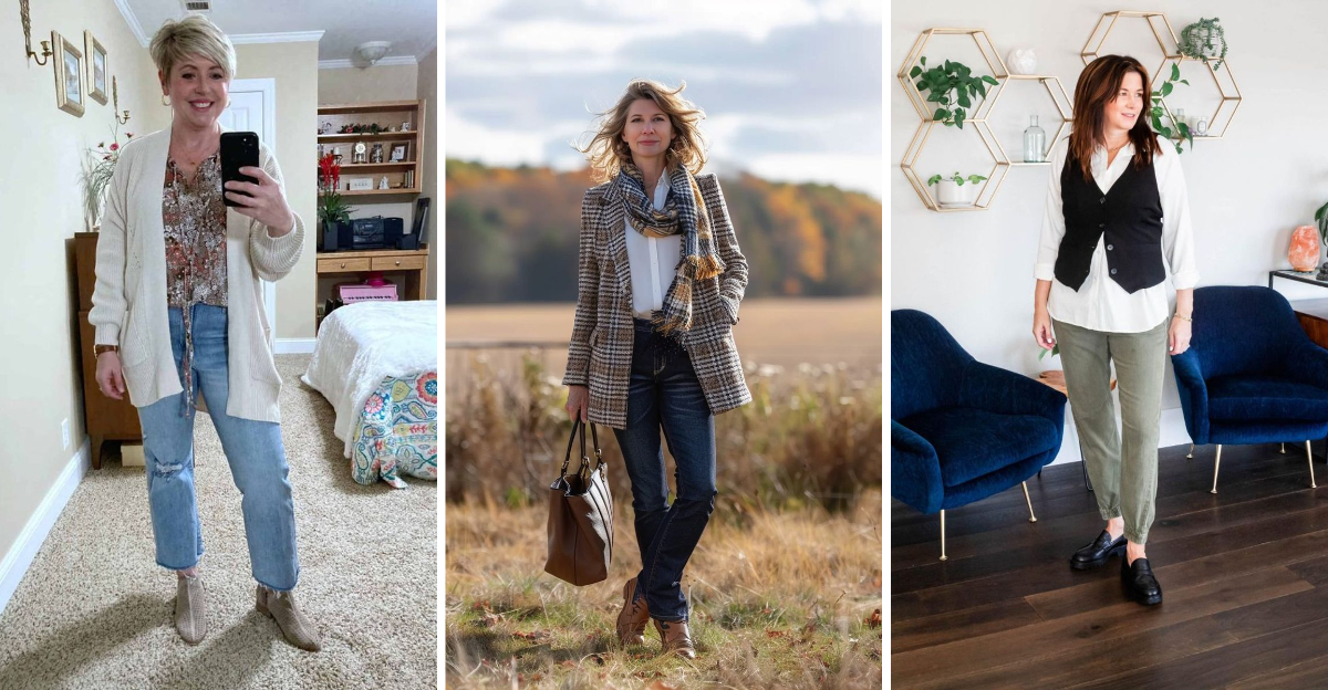 18 Layered Outfit Ideas: Fashionable and Flattering Looks for Women Over 50