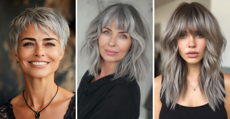 18 Modern Gray Haircuts for Women Who Embrace Confidence and Youthful Style