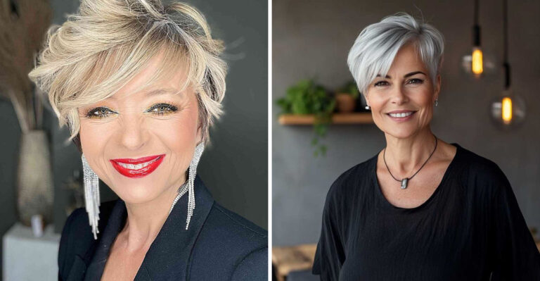 18 Modern Pixie Haircuts For Women Over 50 To Overcome Thin And Dull Hair