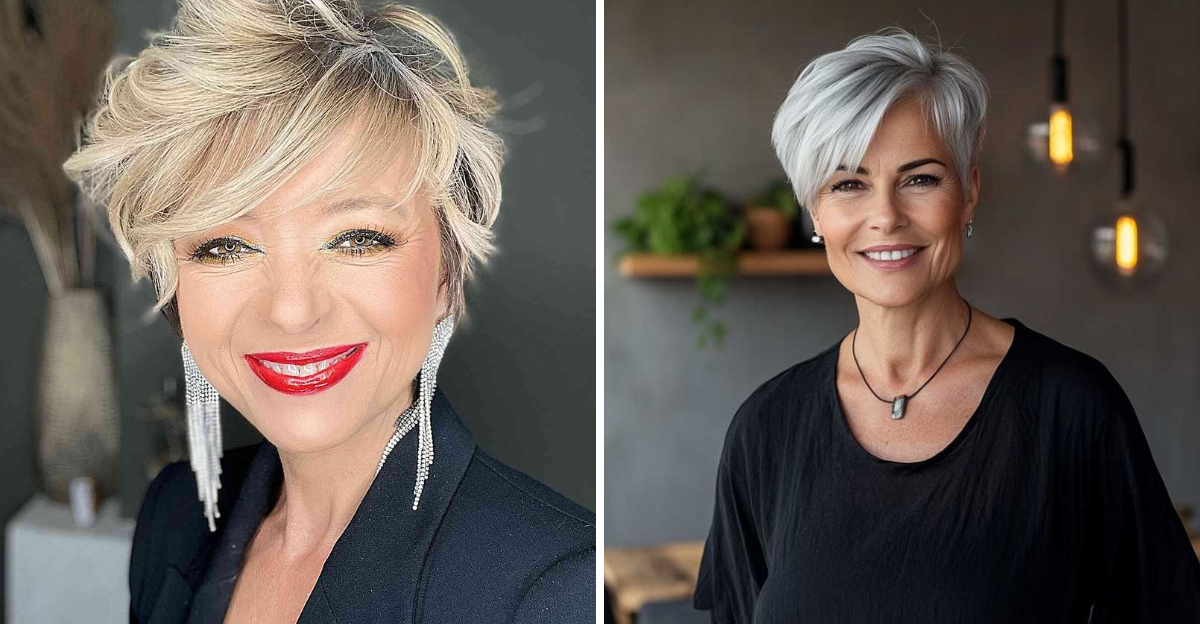 18 Modern Pixie Haircuts For Women Over 50 To Overcome Thin And Dull Hair